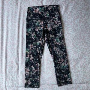 Lululemon Wunder Under High Rise Crop Leggings